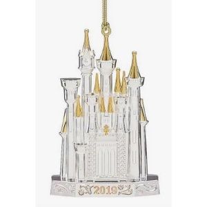Lenox 2019 Walt Disney Castle Christmas Ornament
